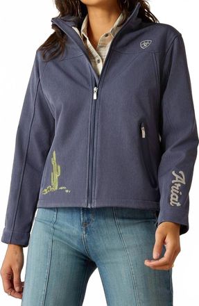 Ariat Womens New Team Heritage Chambray Jacket In Riverside
