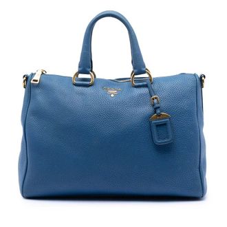 Prada Pre-owned Prada Vitello Daino Zip Top Satchel S0N72H30QPL38QFV