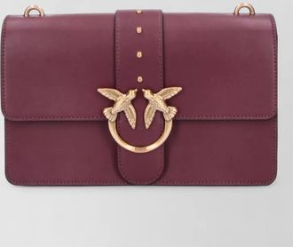 Pinko love bag leather clutch bag