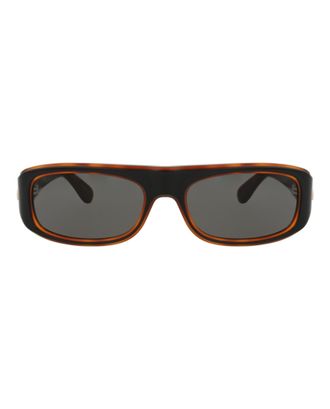 Valentino Square-Frame Acetate Sunglasses