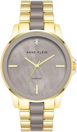 Anne Klein Classic Grey Dial Ladies Watch AK/4120TPGB