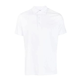Aspesi Polo Shirts, male, White, L, White Polo Shirt