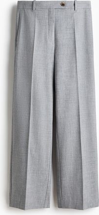 H&M Elegante Hose - Grau