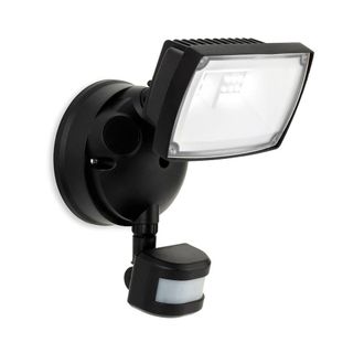 Netlighting Reflex LED Security Single Wall with PIR Black IP54
