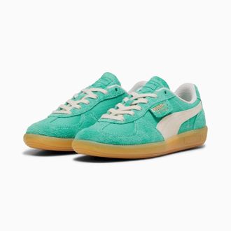 Puma Mens Puma Palermo Vintage 396841-05 Sneakers Jade Frost Gum Suede Shoes TF9484
