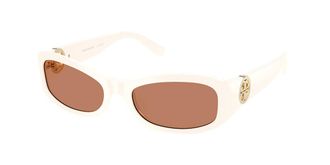 Tory Burch TY7229U 207573 Womens Sunglasses White Size 55