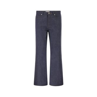 A.P.C. Flared Jeans, male, Blue, Size: W29 Arno Jeans