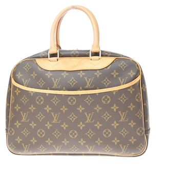 Louis Vuitton Deauville Monogram Canvas Brown Canvas Handbag (Pre-Owned)