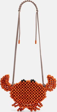 Alemais Al&eacute;mais Bolso cruzado Crab Mini con cuentas