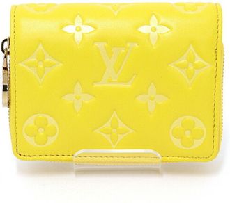 Louis Vuitton Yellow Monogram Empreinte Wallet (Bi-Fold) (Pre-Owned)