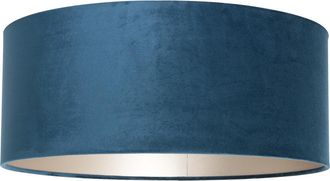 Steinhauer Pantalla De L&aacute;mpara - Shade - Azul - Velours Tejido - Steinhauer