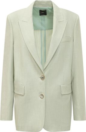 Pinko Faith Blazer - Dames - Blazers - Groen - M - Leer - Jassen
