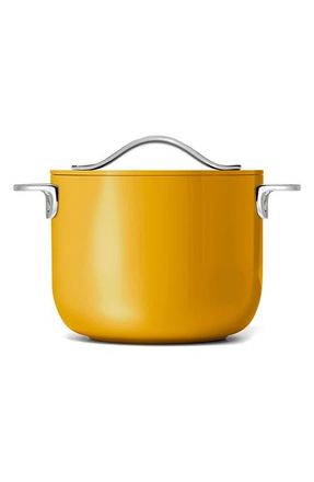 Caraway Nonstick Ceramic Petite 2-Quart Cooker with Lid in Marigold at Nordstrom