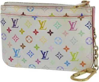 Louis Vuitton Pre-owned Wallets, female, White, Size: ONE SIZE Pre-owned Canvas Wallet