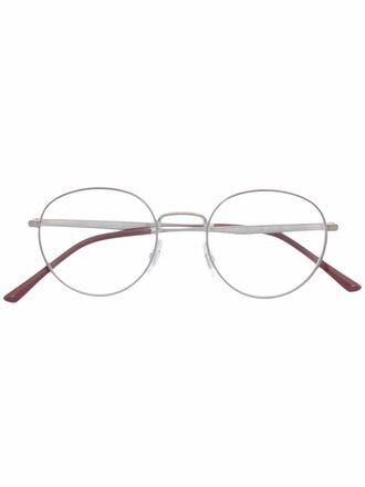 Ray-Ban round-frame glasses - unisex - Metal - 48 - Metallic