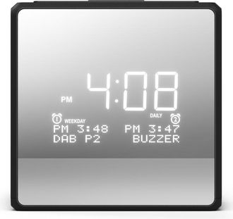 Philips TAR4600/10 Radio Sveglia Digitale DAB+ FM Nero con USB-C e Doppio Allarme