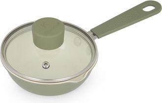 KASANOVA Wok 12 cm Mini Fantasy con coperchio verde