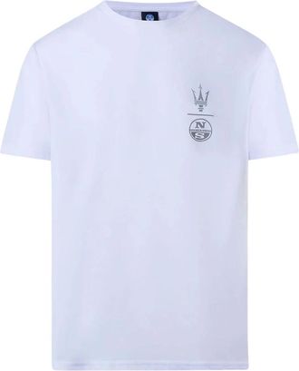 North Sails Uomo, Top, Bianco, M, new