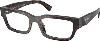 Prada PR C02VF Asian Fit 17N1O1 Mens Sunglasses Tortoiseshell Size 55