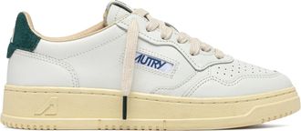 Autry Low-Top Sneakers with Smooth Leather and Suede Accents