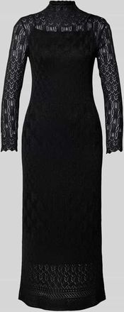 Lauren Ralph Lauren Midikleid aus Viskose-Mix Modell PAGDEN in Black, Größe XS