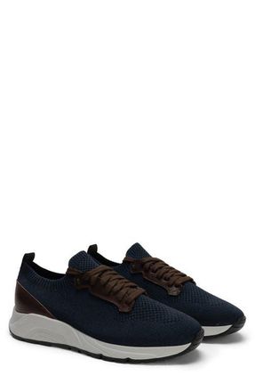Robert Barakett Bryce Knit Sneaker in Navy at Nordstrom, Size 10.5