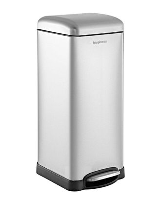 Happimess Chrome Betty Retro 8Gal Step-Open Trash Can