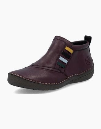 Rieker Womens Rieker Ladies Boots 52584-30 brombeer - Brown - Size: 4