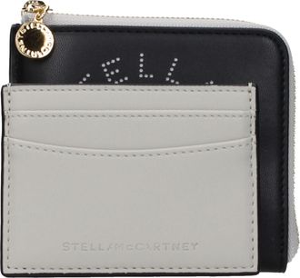Stella McCartney Womens Black Leather Wallet