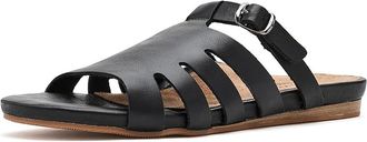 Softwalk Carolina Womens Sandals Black : 10.5 M (B), Leather