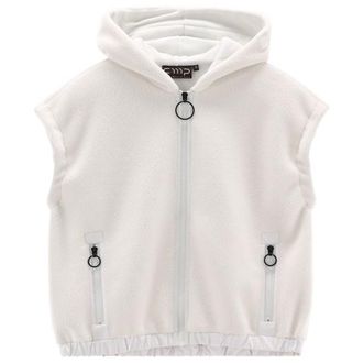 F.lli Campagnolo S/S Jacket Fix Hood Fleecegilet f&uuml;r Damen | grau/wei&szlig;