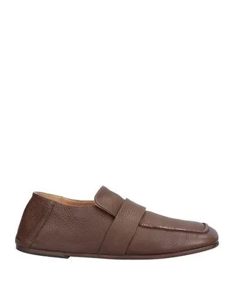 【関税込み】Marsell ブラウン Mocasso スリッポン Women's Brown Suede Derby Shoes Mocassino - Marsèll