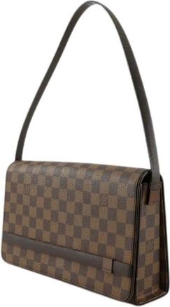 Louis Vuitton Pre-owned Tribeca Long Damier Schoudertas - Dames - Vintage Schoudertas - Bruin - ONE Size - Vintage