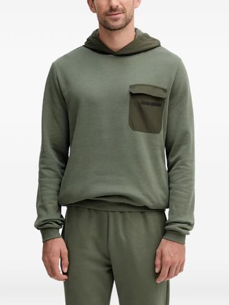 Colmar chest-pocket hoodie - men - Cotton - S - Green