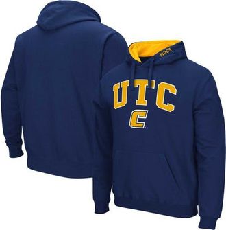 Colosseum Mens Colosseum Navy Tennessee Chattanooga Mocs Arch & Logo 3.0 Pullover Hoodie at Nordstrom, Size Large