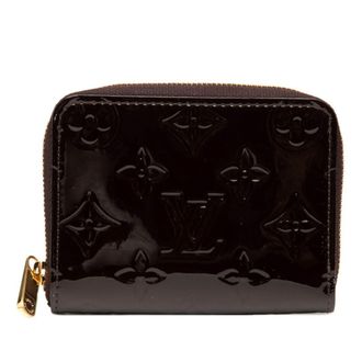 Louis Vuitton Amarante Purple Patent Leather Coin Purse/Coin Case (Pre-Owned)