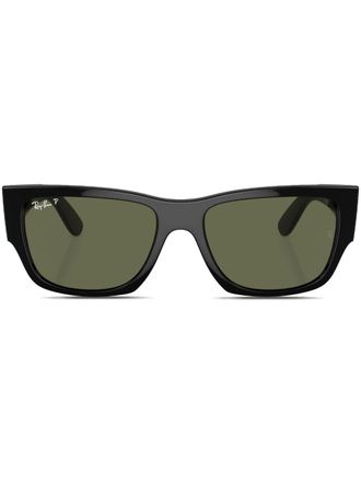 Ray-Ban Occhiali da sole Carlos squadrati - Nero
