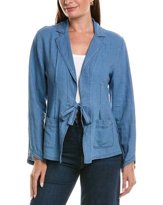 Xcvi Floris Linen-Blend Jacket