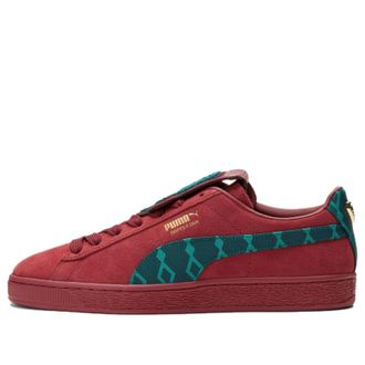 Puma Dapper Dan x Suede Jacquard Print - Intense Red 390988-01