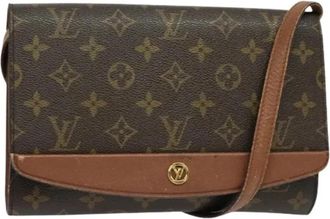 Louis Vuitton Pre-owned Monogram Schoudertas - Dames - Vintage Schoudertas - Bruin - ONE Size - Vintage