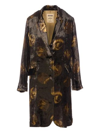 Uma Wang Alpine D33 single-breasted coat - Brown