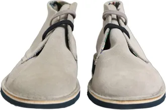 Pollini Suede Chukka Boots - Gray