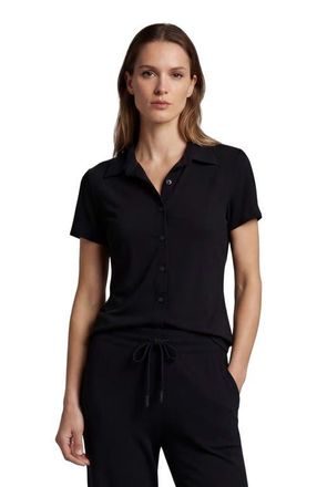 Lords of Harlech Womens Button-Up Shirt in Black at Nordstrom, Size Xx-Large