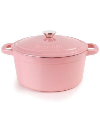 Berghoff Berghoff Neo 7Qt Pink Cast Iron Round Covered Dutch Oven