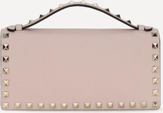 Valentino Garavani Portafogli con catena Rockstud Woman UNI