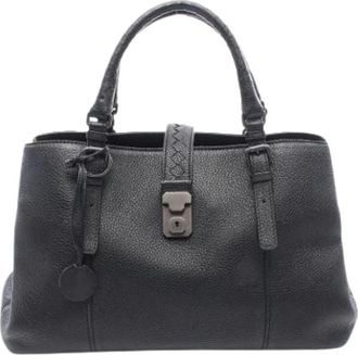 Bottega Veneta Pre-owned Vintage Handbag - Dames - Vintage Handtas - Zwart - ONE Size - Vintage