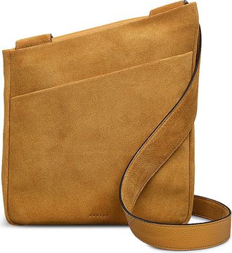 Radley London Medium Alpha Road Suede Crossbody Bag in Pecan 2 at Nordstrom Rack