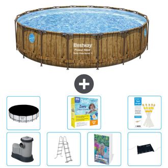 Bestway Piscina Bestway Power Steel Redonda - 549x122 Cm - 8-piezas S582