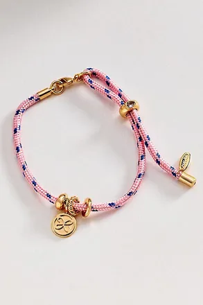 Maeve Cord Charm Bracelet