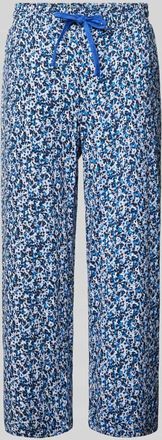 Christian Berg Straight Leg Pyjama-Hose mit Eingrifftaschen in Dunkelblau, Gr&ouml;&szlig;e XS